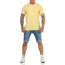 mazine Herren T-Shirt Keith Striped T Rundhals supersoft Baumwoll-Polyester-Mix