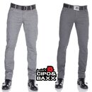 CIPO&BAXX Herren Hose CD372 SLIM FIT Reiverschluss Trousers Hose Stretch