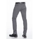 CIPO&BAXX Herren Hose CD372 SLIM FIT Reiverschluss Trousers Hose Stretch