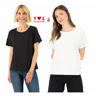 Blutsgeschwister Damen T-Shirt logo flowgirl tee...