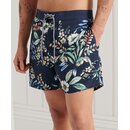 Superdry Herren Shorts Surf Retro Boardshorts mit Netzfutter Badehose Blau S