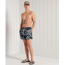 Superdry Herren Shorts Surf Retro Boardshorts mit Netzfutter Badehose Blau S