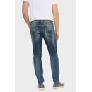 Le Temps des Cerises Herren Jeans 700/11 Basic Slim Stretch 5-Pocket Jeanshose Blue 38