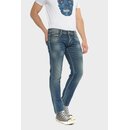 Le Temps des Cerises Herren Jeans 700/11 Basic Slim Stretch 5-Pocket Jeanshose Blue 38