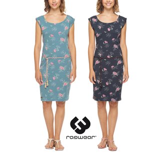 ragwear Damen Kleid TAMY FLOWERS Jerseykleid Print mit...
