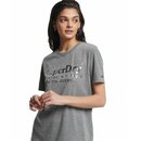 Superdry Damen T-Shirt VINTAGE VENUE INTEREST TEE Rundhals Kurzarm