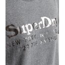Superdry Damen T-Shirt VINTAGE VENUE INTEREST TEE Rundhals Kurzarm