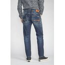 Le Temps des Cerises Herren Jeans 700/11 SKIP Slim Jeanshose Destroyed Stretch