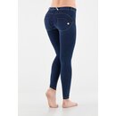 Freddy WR.UP - Damen Jeans Regular Waist Skinny Damen Hose mit Push up Effekt Dark Blue S