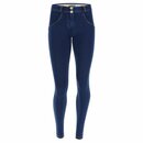 Freddy WR.UP - Damen Jeans Regular Waist Skinny Damen Hose mit Push up Effekt Dark Blue S