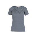 Blutsgeschwister T-Shirt Sailordarling Ringel-Shirt Bio-Baumwolle V-Ausschnitt