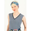 Blutsgeschwister Top Let Love Rule Shirt mit V-Ausschnittt Bio-Baumwolle birdy stripe XL