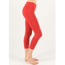 Blutsgeschwister Capri Leggings Cropped Laune Legs 3/4 leggings Stretch Jersey love is in the air red L