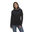 ragwear Damen Sweatshirt Ermell Langarm Kapuzenpullover Kngurutasche Vegan