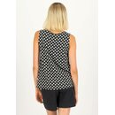 Blutsgeschwister Top Graceful Belle Shirt Shirt V-Ausschnitt rmellos Viskose coquille de plage XS