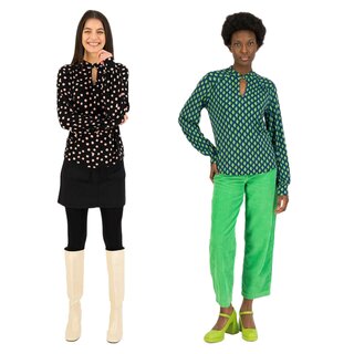 Blutsgeschwister Schluppenbluse LOdelette pour Helma...