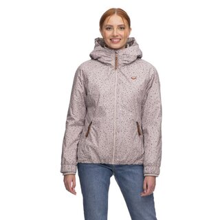 ragwear Damen Winterjacke DIZZIE PRINT Jacke mit Kapuze...