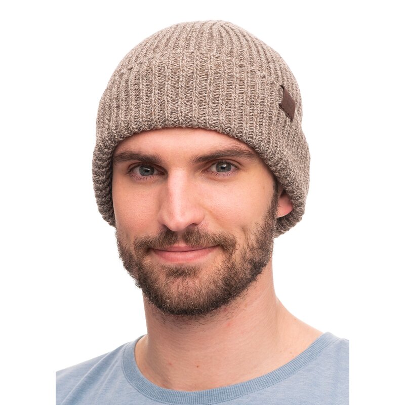 ragwear Herren Mtze ERMME REMAKE Wintermtze Strickmtze klassische Form MOCCA uni