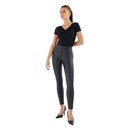 Freddy Hose WR.UP Push-Up superskinny Kunstlederhose mit hoher Taille Schwarz M
