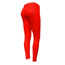 Freddy Hose NOWY4MC001ORG N.O.W. Yoga - Mid Waist Skinny Leggins 7/8 Lnge Rot XL