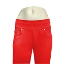 Freddy Hose NOWY4MC001ORG N.O.W. Yoga - Mid Waist Skinny Leggins 7/8 Lnge Rot XL