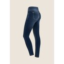 Freddy Hose NOWY1HF405ORG N.O.W. High-Waist-Hose aus Jersey mit Denim-Effekt im Used-Look