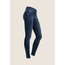 Freddy Hose NOWY1HF405ORG N.O.W. High-Waist-Hose aus Jersey mit Denim-Effekt im Used-Look