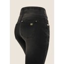 Freddy Hose NOWY1HF405ORG N.O.W. High-Waist-Hose aus Jersey mit Denim-Effekt im Used-Look J7N L