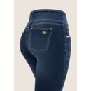 Freddy Hose NOWY1HF405ORG N.O.W. High-Waist-Hose aus Jersey mit Denim-Effekt im Used-Look J7N XS