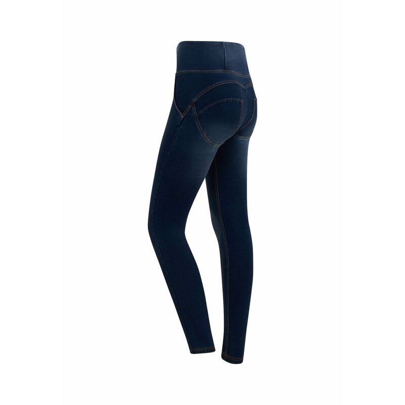 Freddy Hose WRUP2HF401 WR.UP Jeggings mit hohem Taillenbund, Mittelnaht und angedeuteten Taschen J0T L