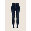 Freddy Hose WRUP2HF401 WR.UP Jeggings mit hohem Taillenbund, Mittelnaht und angedeuteten Taschen J0T L