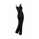 Freddy WR.UP  WRUP19RF459 Jumpsuit aus Kunstleder mit ausgestelltem Saum