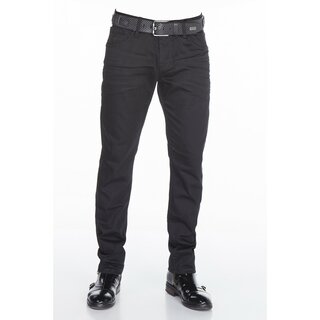 Cipo & Baxx Herren Jeans CD319A SLIM FIT BLACK Hose...